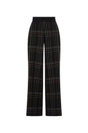 PANTALÓN MILO ESCOCES NEGRO