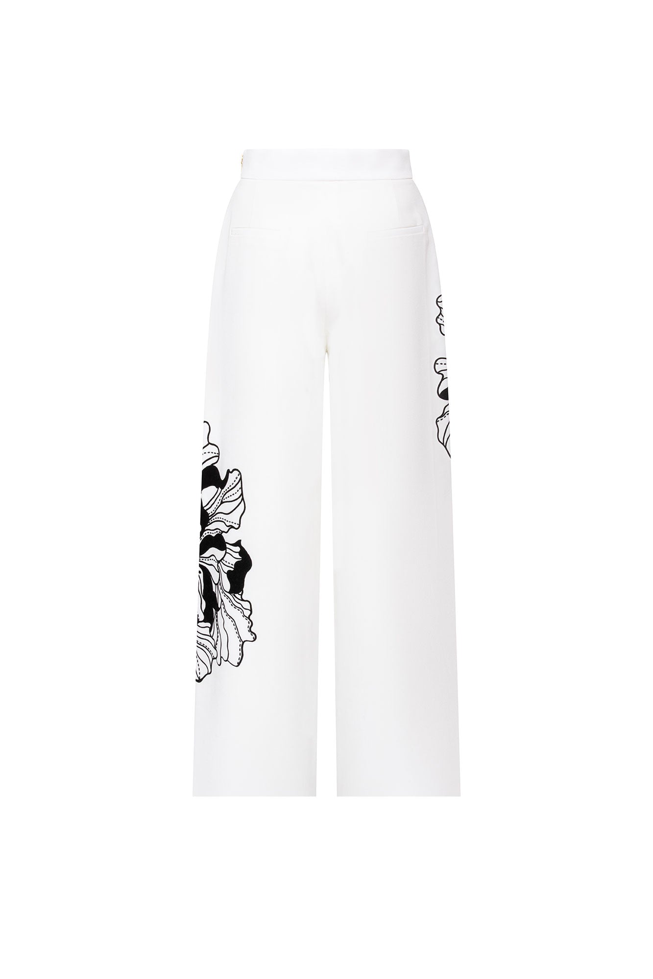 Pantalón Milo Flor Maxi Nácar