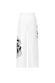 Pantalón Milo Flor Maxi Nácar