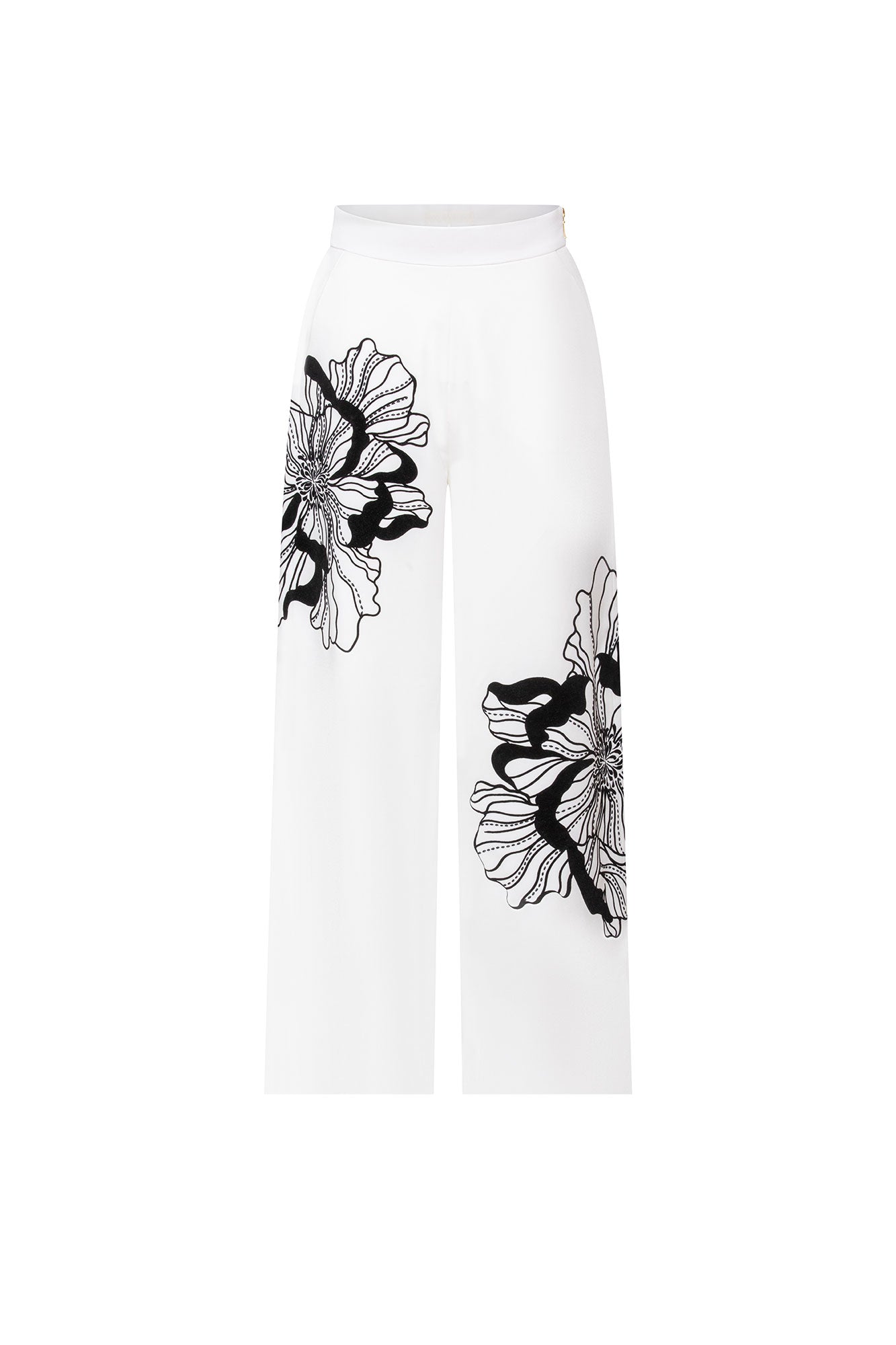 Pantalón Milo Flor Maxi Nácar