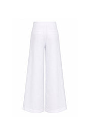 Pantalón Milo Largo Lino Blanco