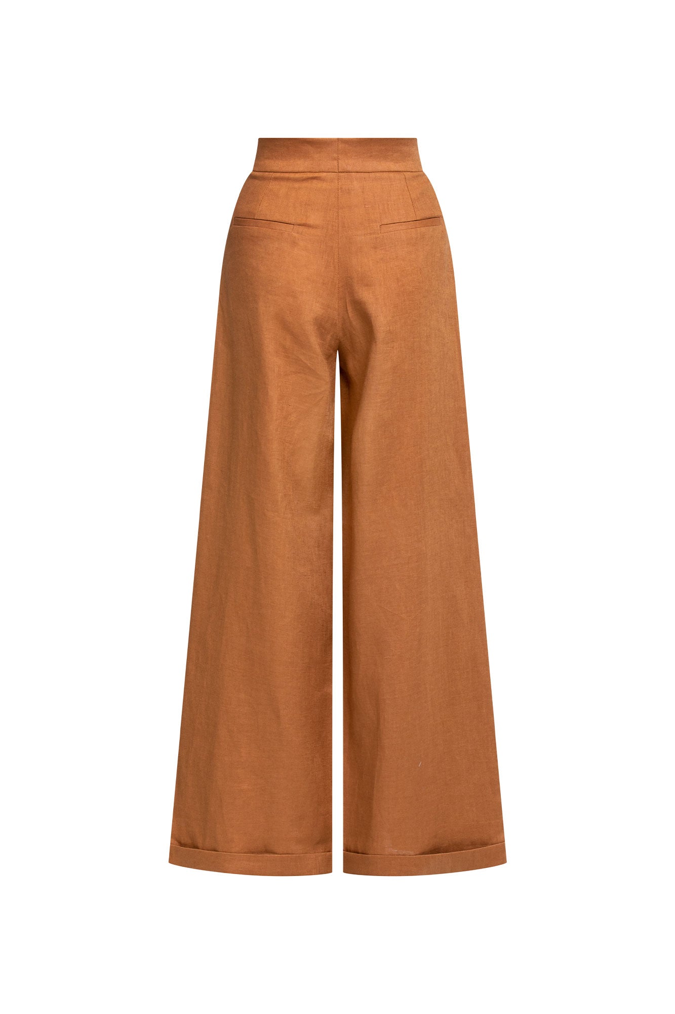 Pantalón Milo Lino Largo Caramelo