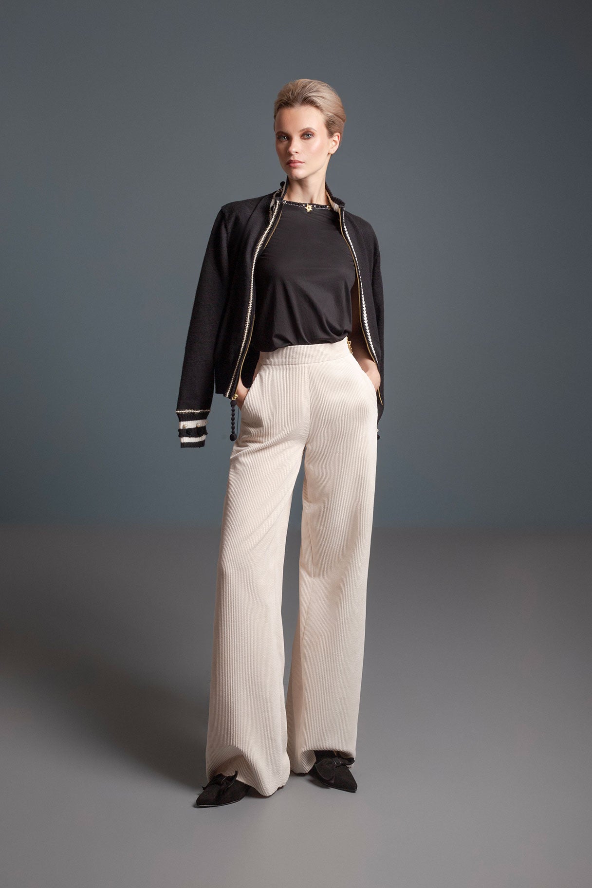 PANTALÓN MILO PANA BEIGE