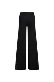 PANTALÓN PATCH ANCHO FLOR GUIPIURE NEGRO