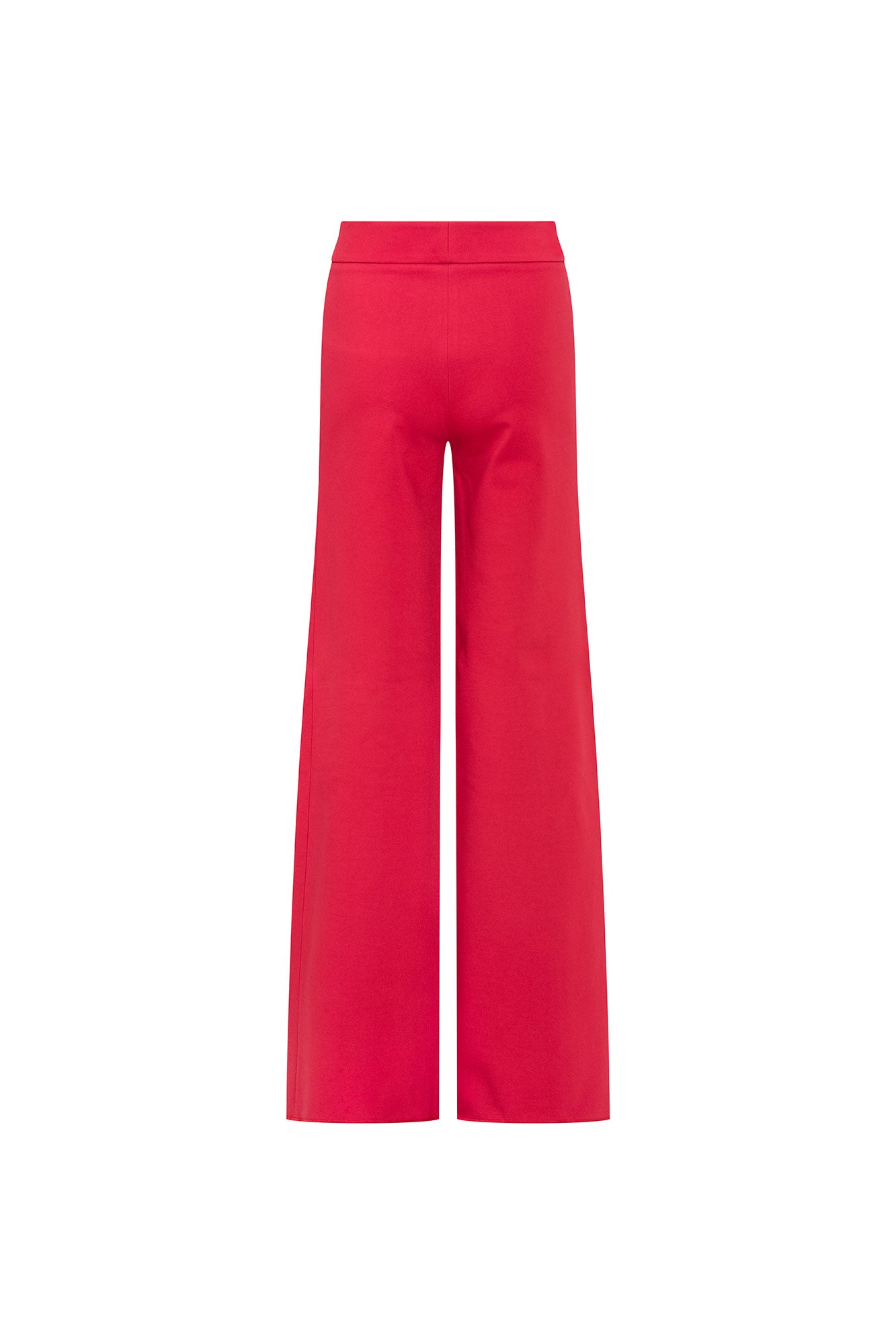 Pantalón Patch Ancho Rojo, vista posterior