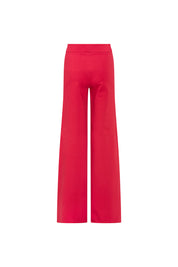 Pantalón Patch Ancho Rojo, vista posterior