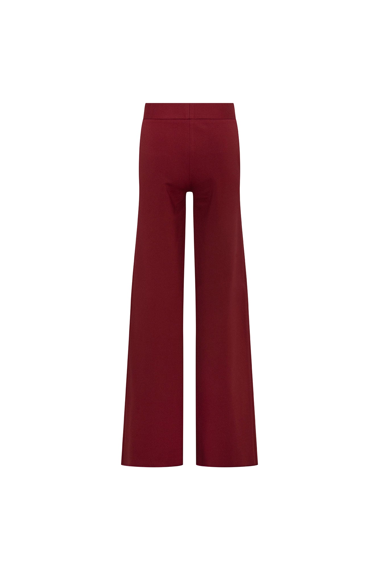 Pantalón Patch Ancho Vino, vista posterior