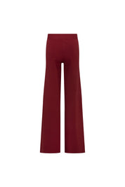 Pantalón Patch Ancho Vino, vista posterior
