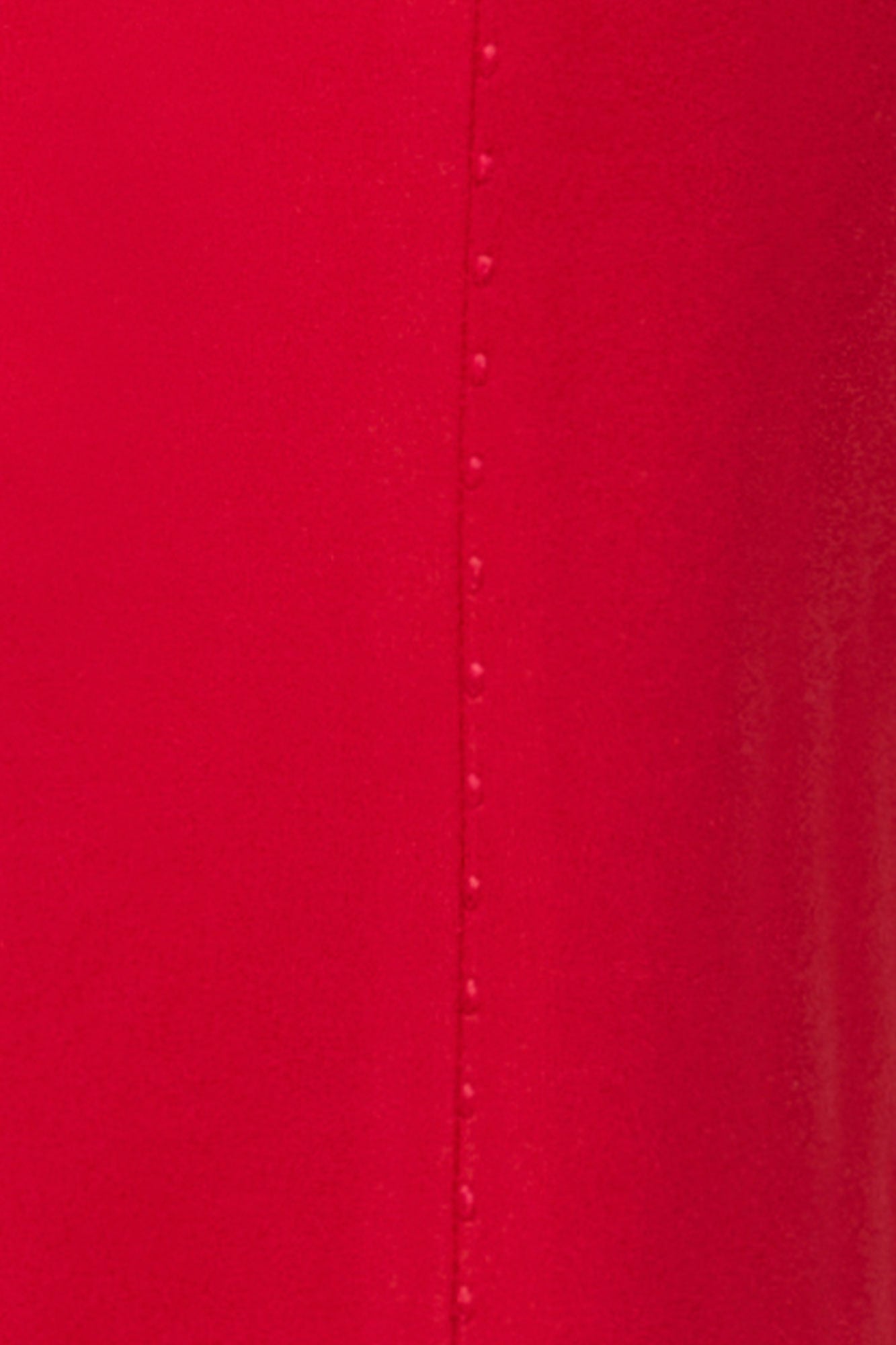 Detalle pespunte PP pantalón Patch rojo campana - Bettina Spitz
