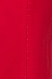 Detalle pespunte PP pantalón Patch rojo campana - Bettina Spitz
