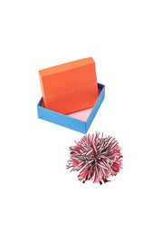 Prendedor Pompom Rojo