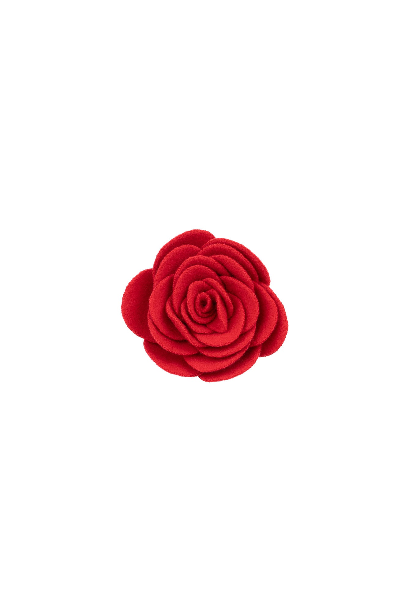 PRENDEDOR ROSA ROJO