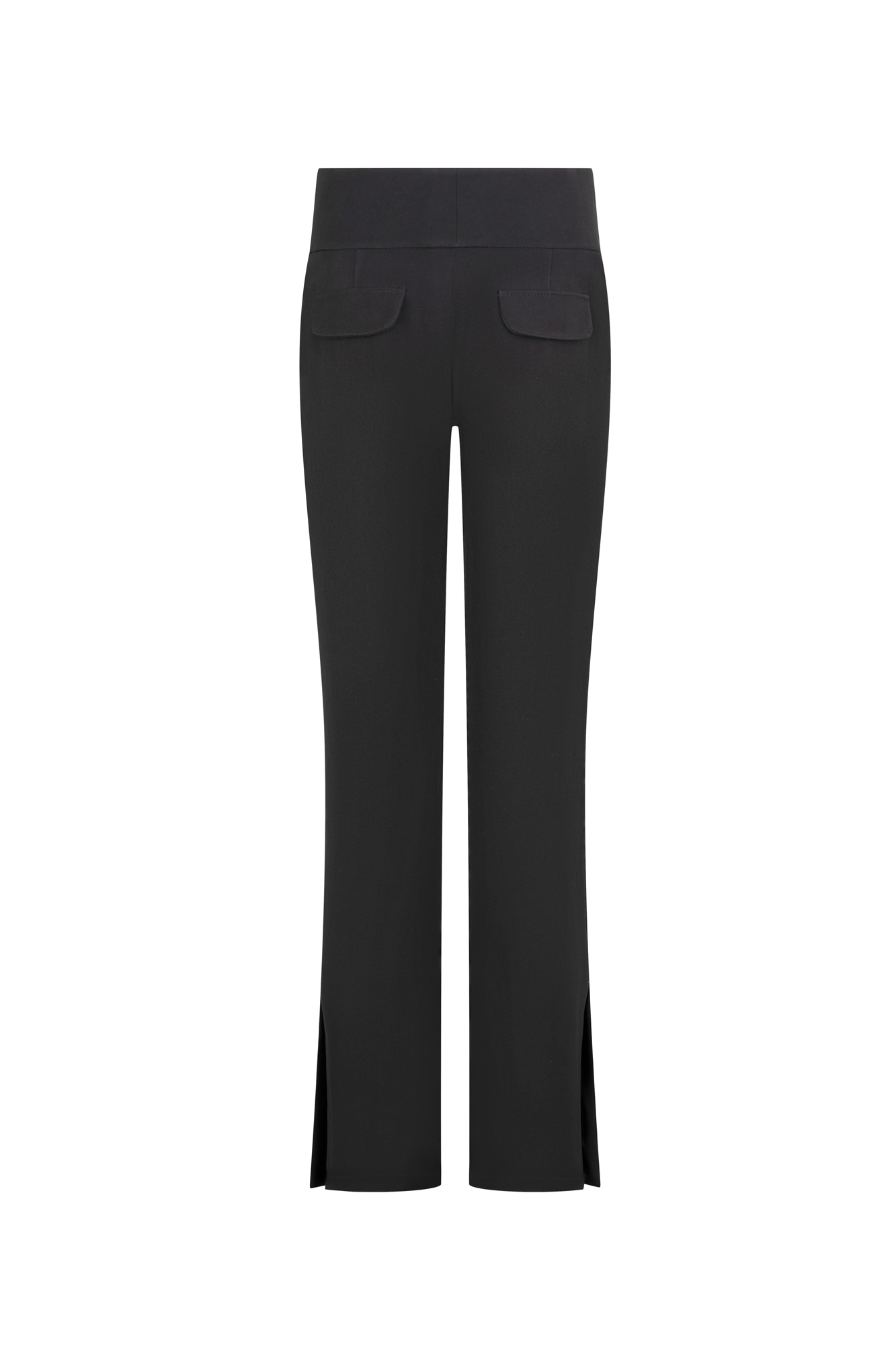 PANTALÓN HACHES ABERTURA NEGRO