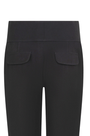 PANTALÓN HACHES ABERTURA NEGRO