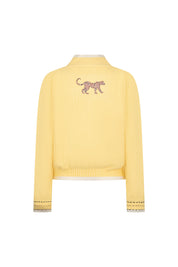 SACO CHAQUETA VIVO GUEPARDO AMARILLO