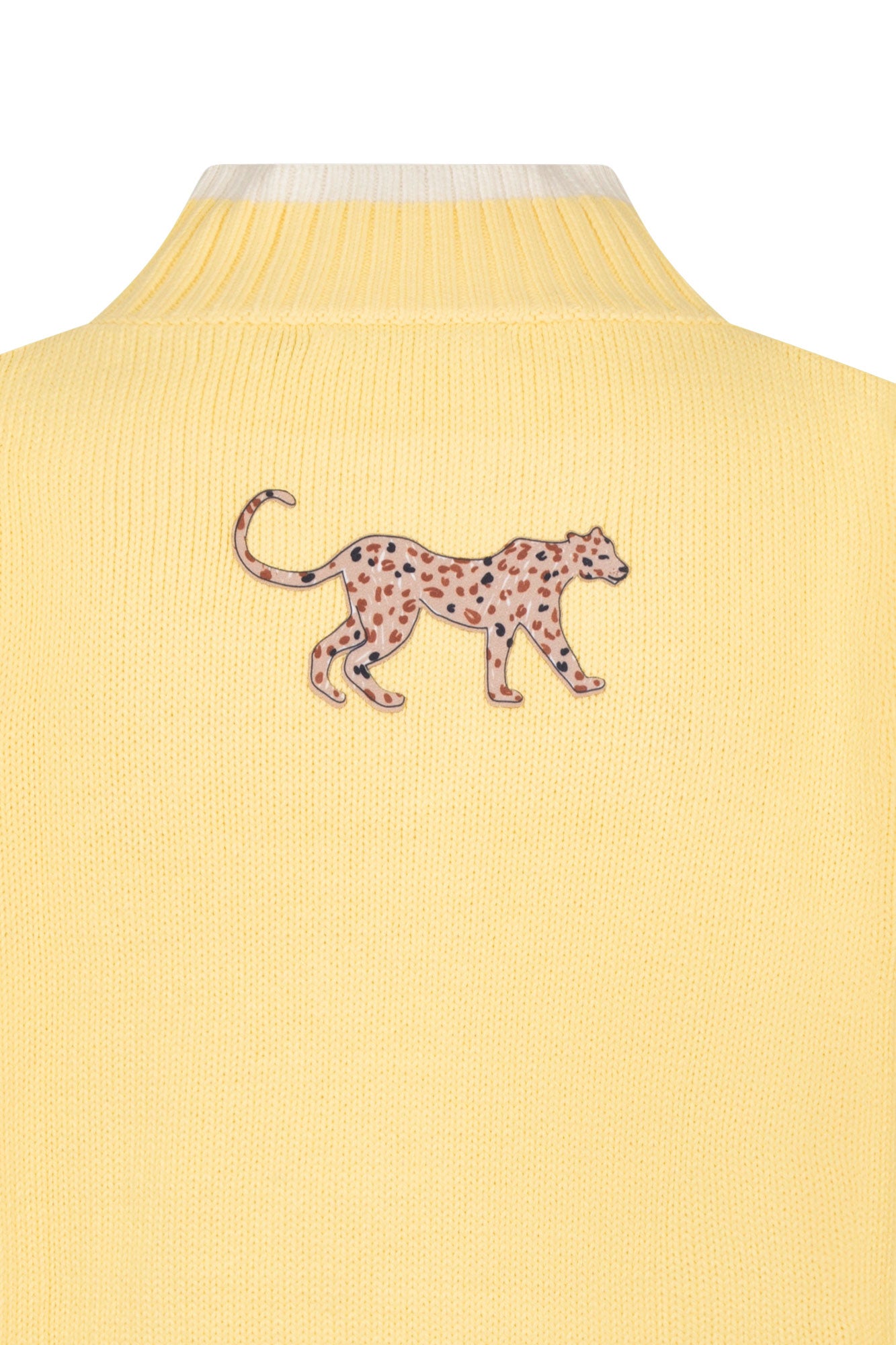 SACO CHAQUETA VIVO GUEPARDO AMARILLO