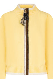 SACO CHAQUETA VIVO GUEPARDO AMARILLO
