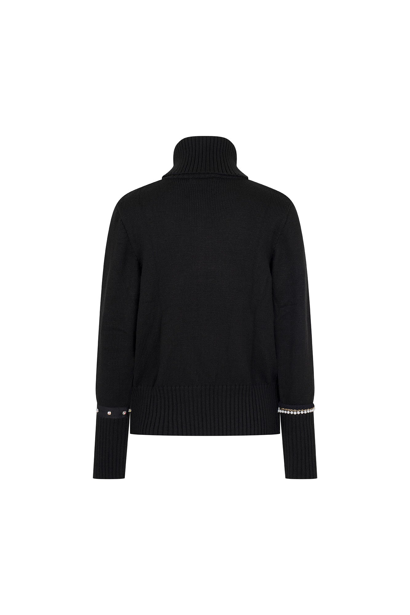 SACO CREMALLERA GLAMOUR NEGRO