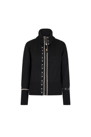 SACO CREMALLERA GLAMOUR NEGRO