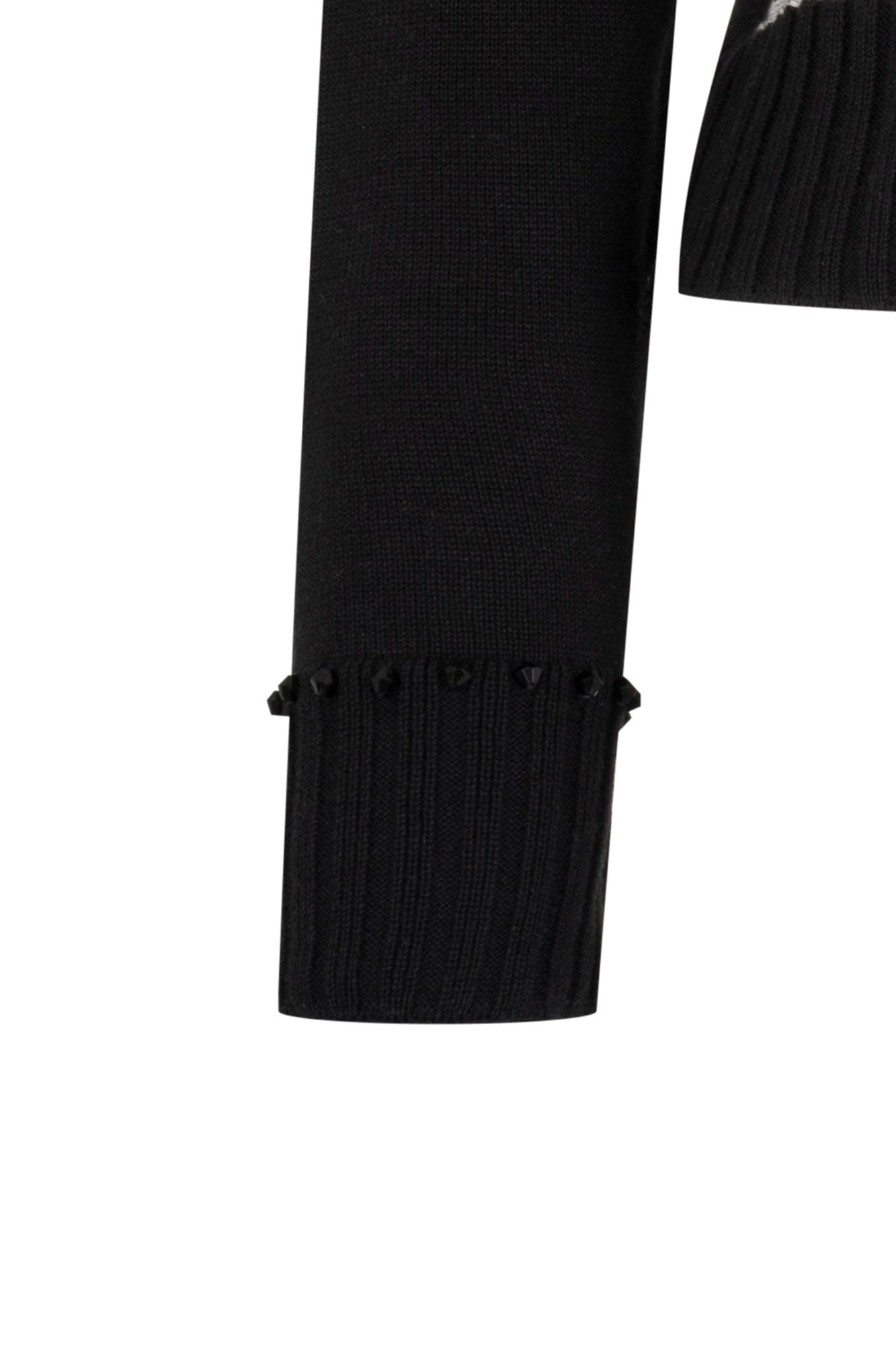 SACO JACKARD BARROCO NEGRO