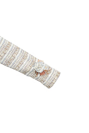 Vestido Michell Flor Ramita Tweed