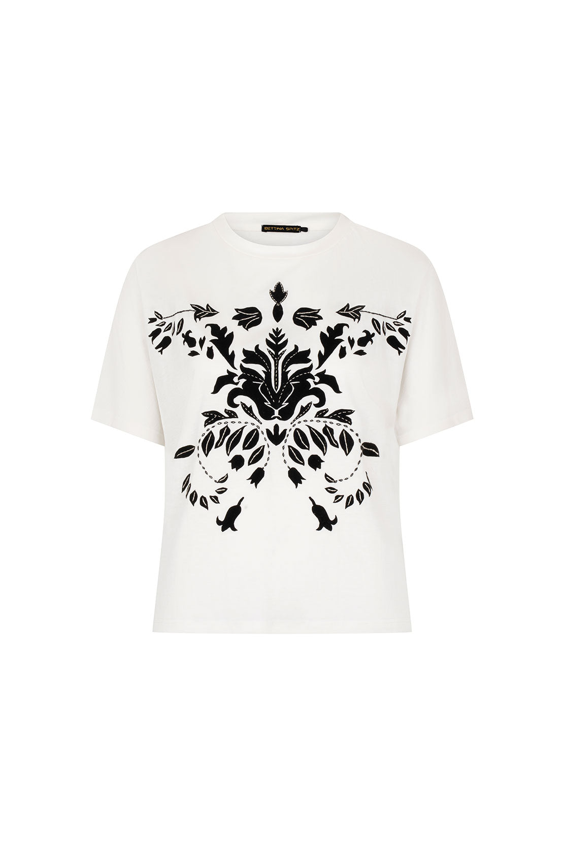 T-SHIRT ARABESCO IVORY