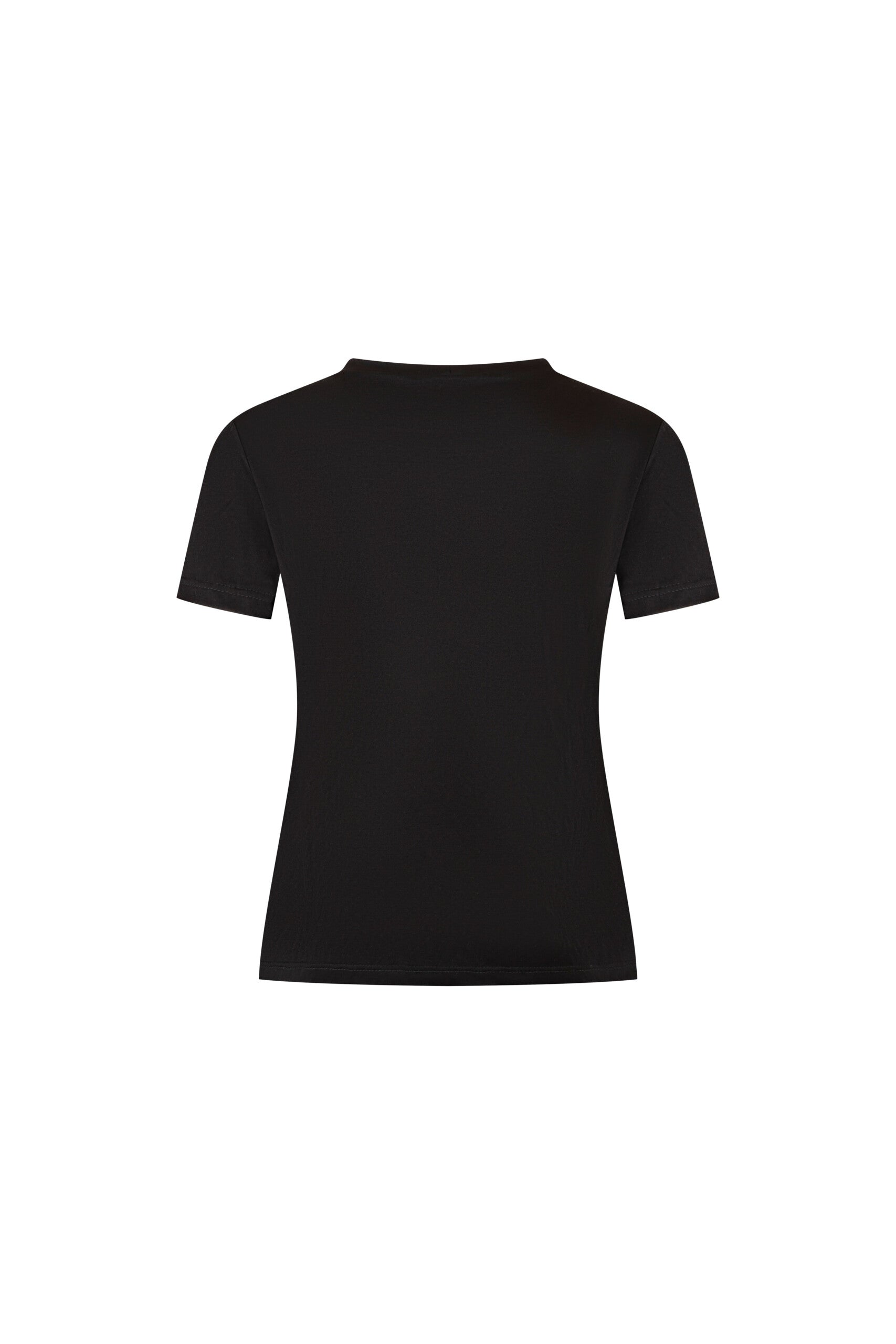 T-SHIRT BASIC PIEDRITAS NEGRO