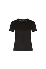 T-SHIRT BASIC PIEDRITAS NEGRO