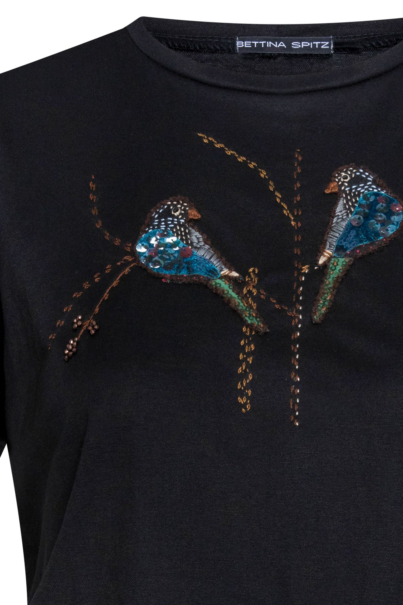 T-shirt Basic Azulejos Negro