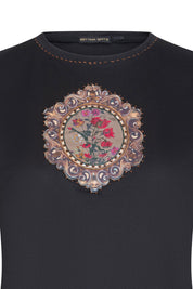 T-SHIRT BARROCO NEGRO