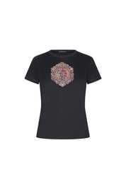 T-SHIRT BARROCO NEGRO