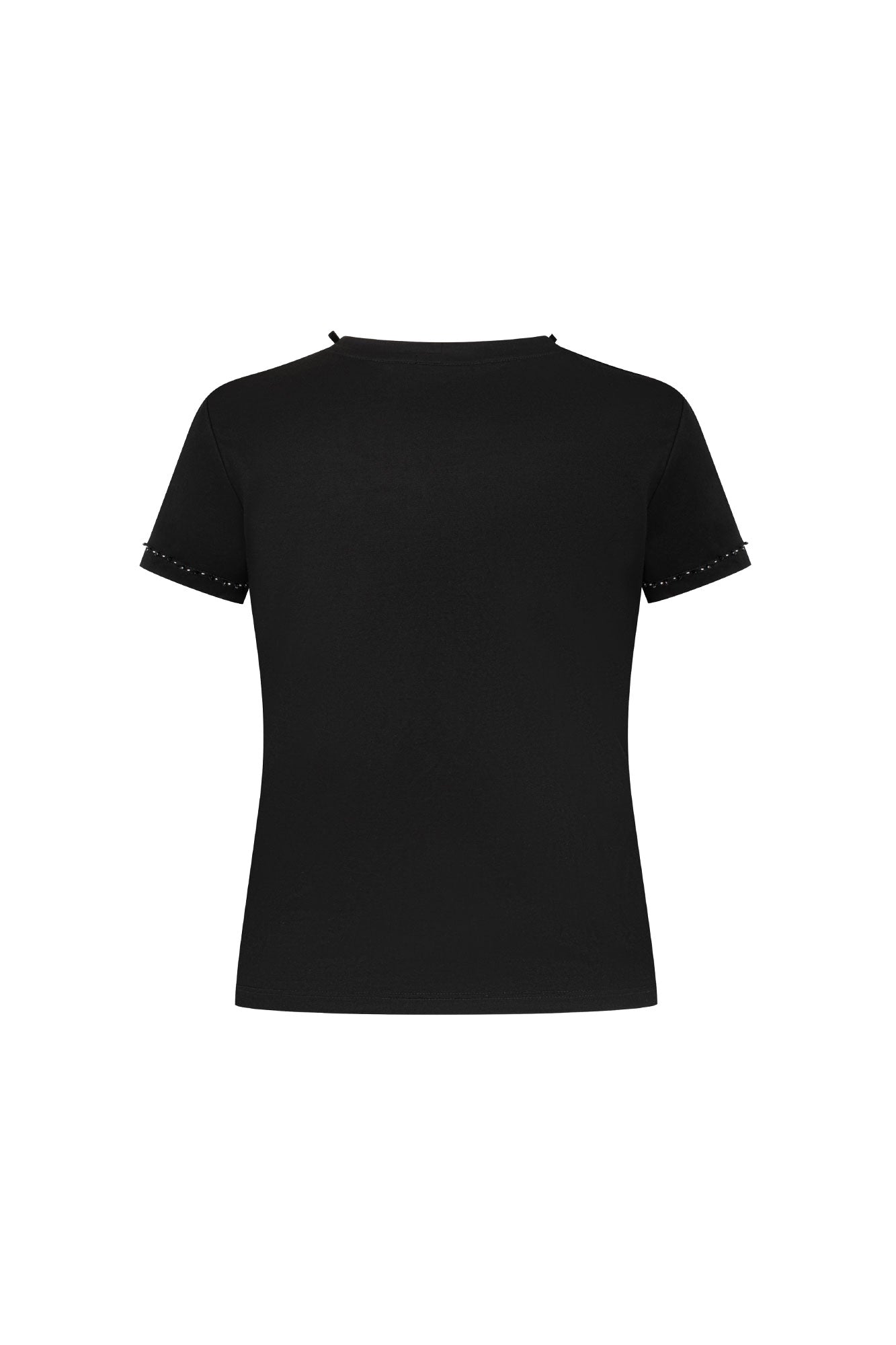 T-SHIRT BASIC GLAMOUR NEGRO