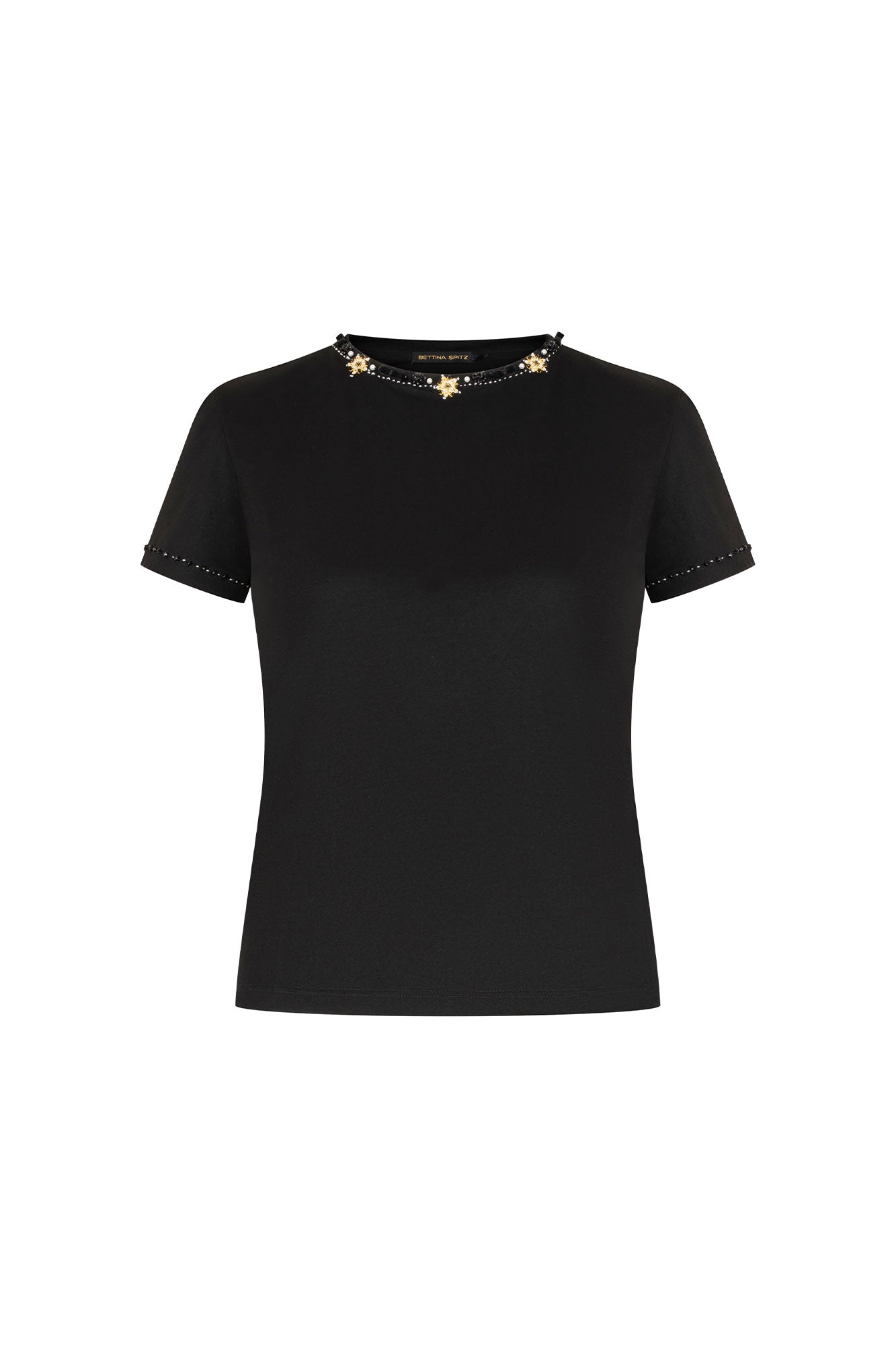 T-SHIRT BASIC GLAMOUR NEGRO