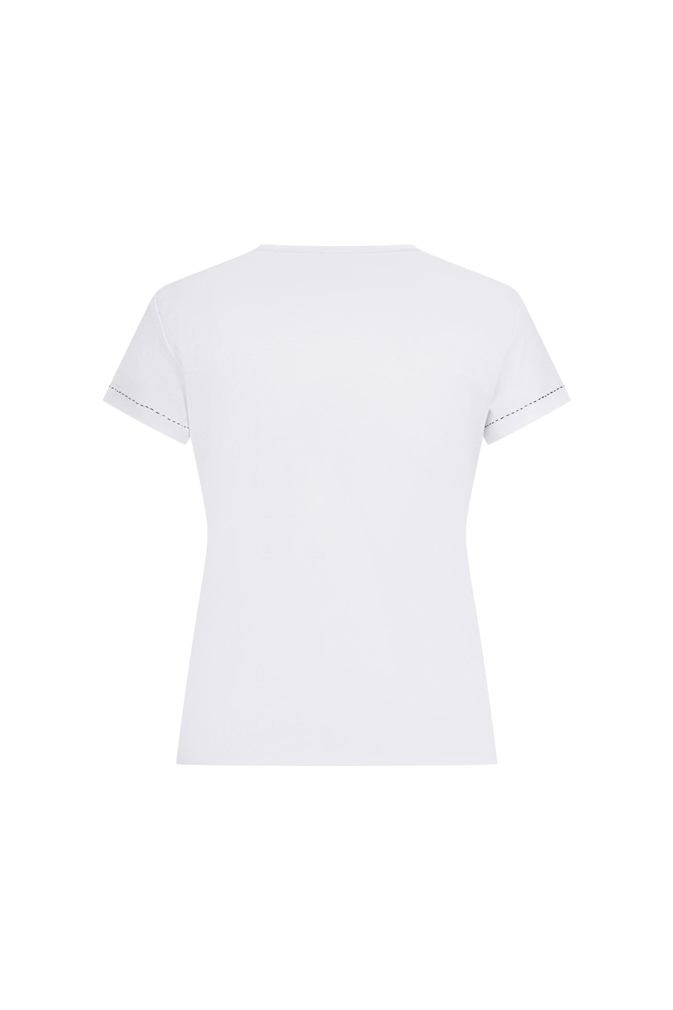 T-SHIRT BASIC JARDÍN BLANCO