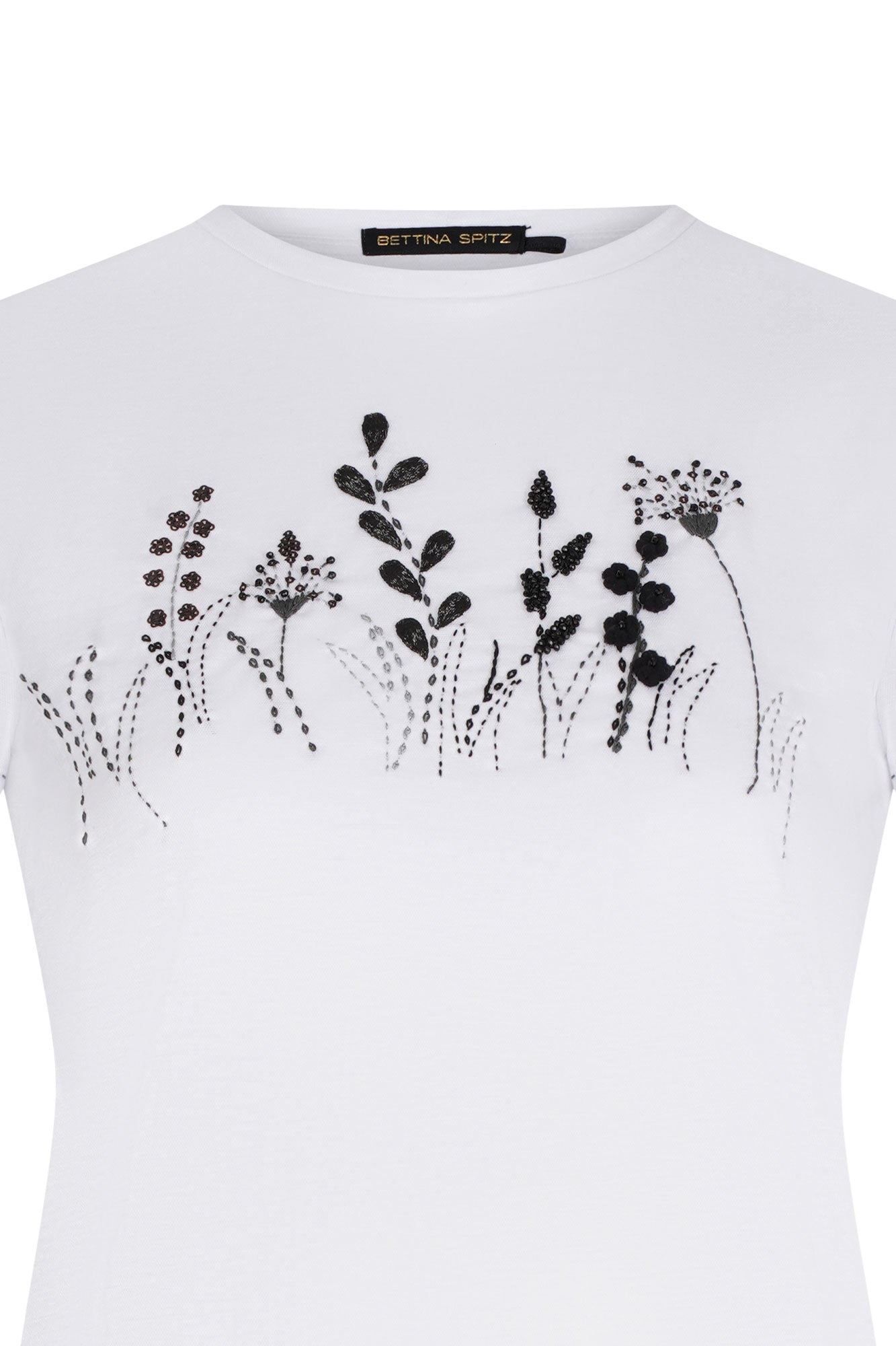 T-SHIRT BASIC JARDÍN BLANCO