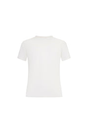 T-SHIRT BASIC LENTEJUELA IVORY