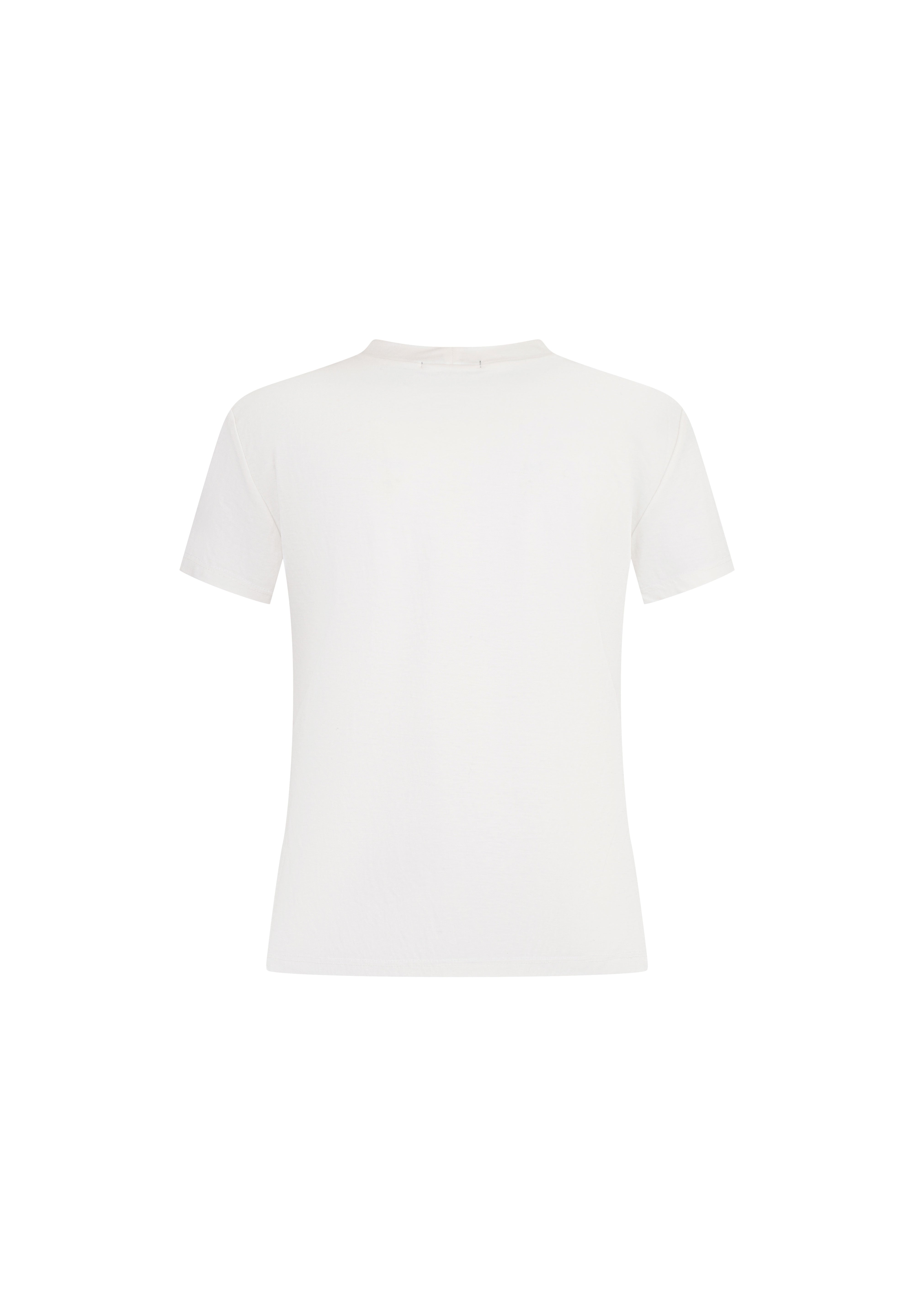 T-SHIRT BASIC LENTEJUELA IVORY