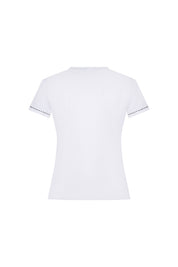 T-SHIRT BASIC PESPUNTE BLANCO