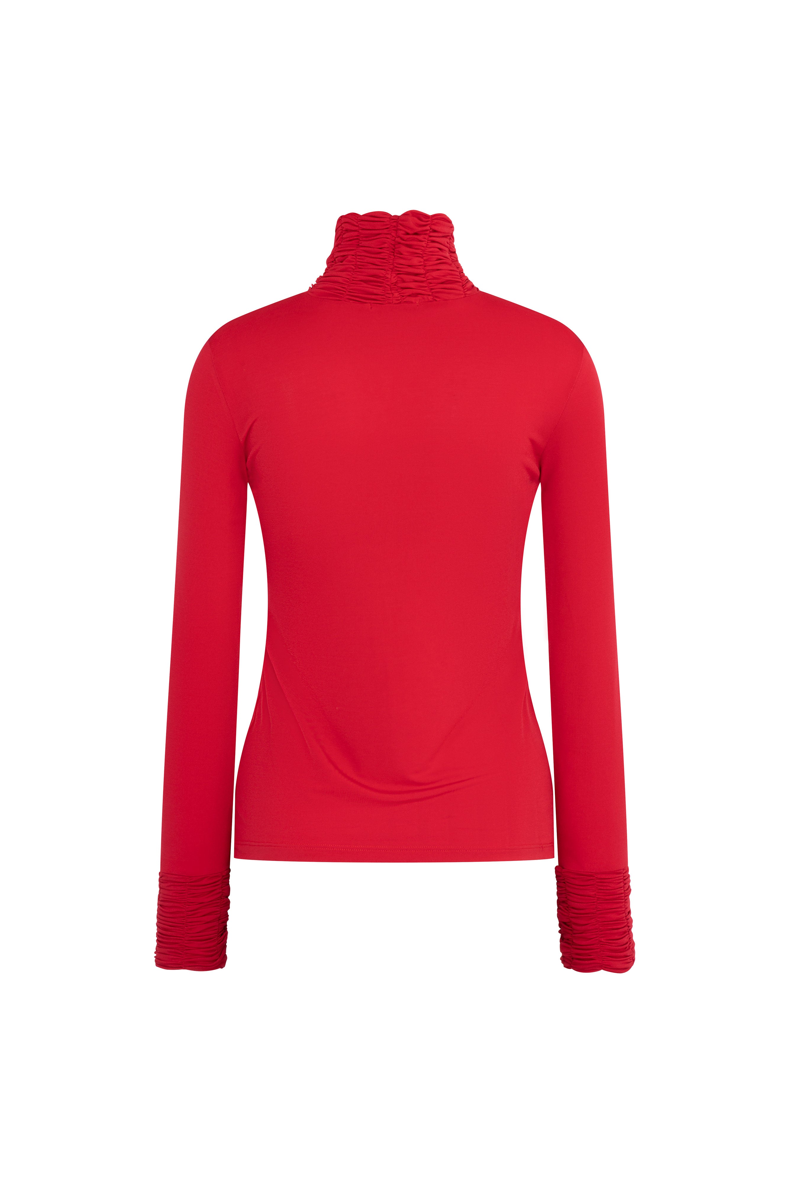 TOP CORTINA ROJO