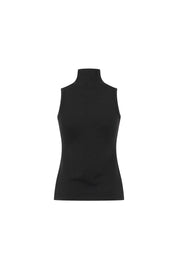 TOP CUELLO ALTO SISA NEGRO