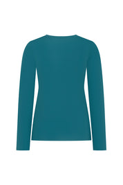 TOP CUELLO REDONDO ML ESMERALDA