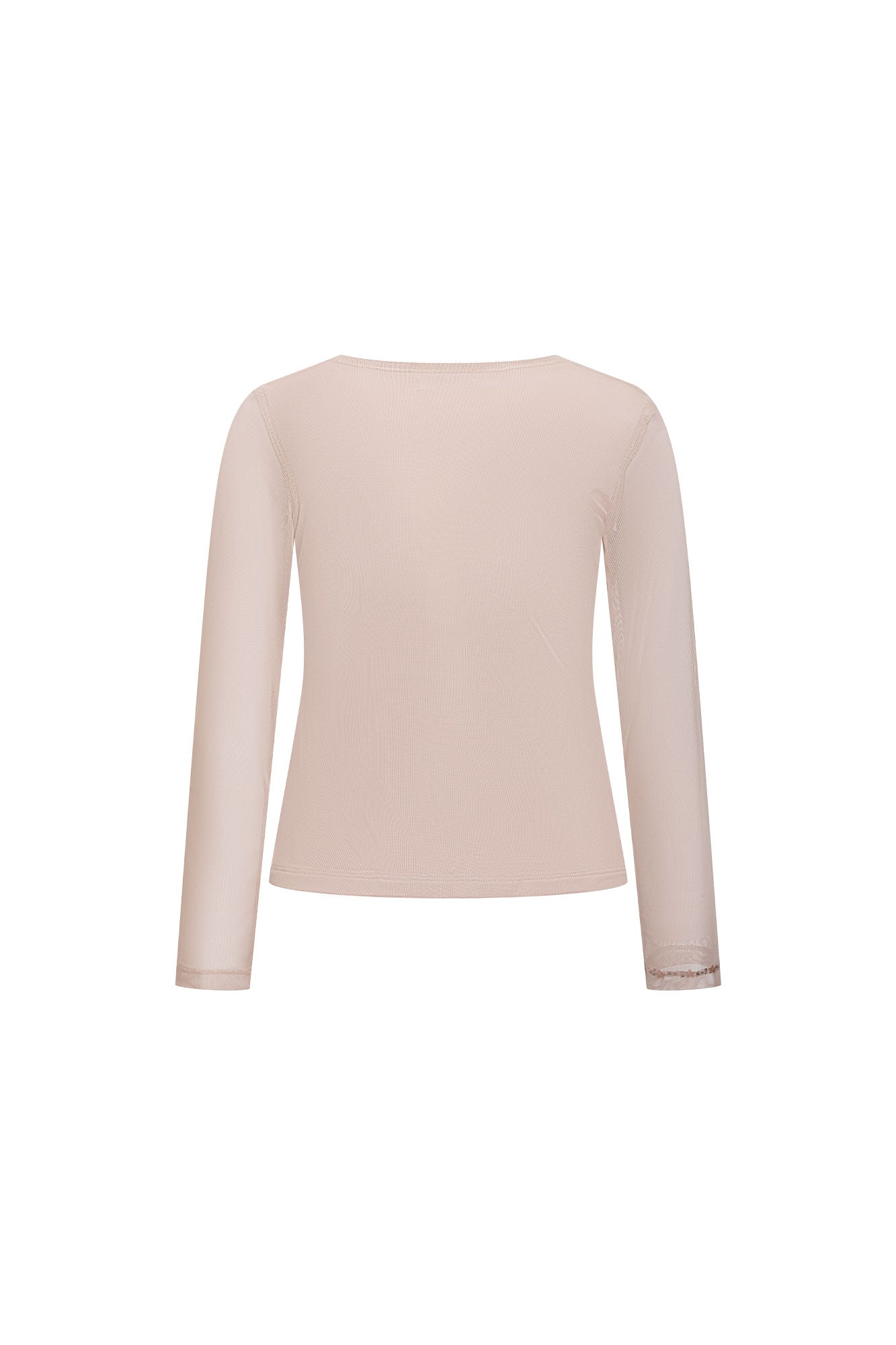 TOP MALLITA CUELLO LENTEJUELA ARENA