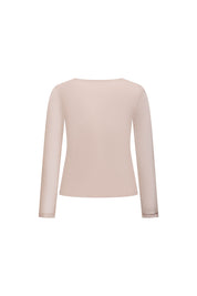 TOP MALLITA CUELLO LENTEJUELA ARENA