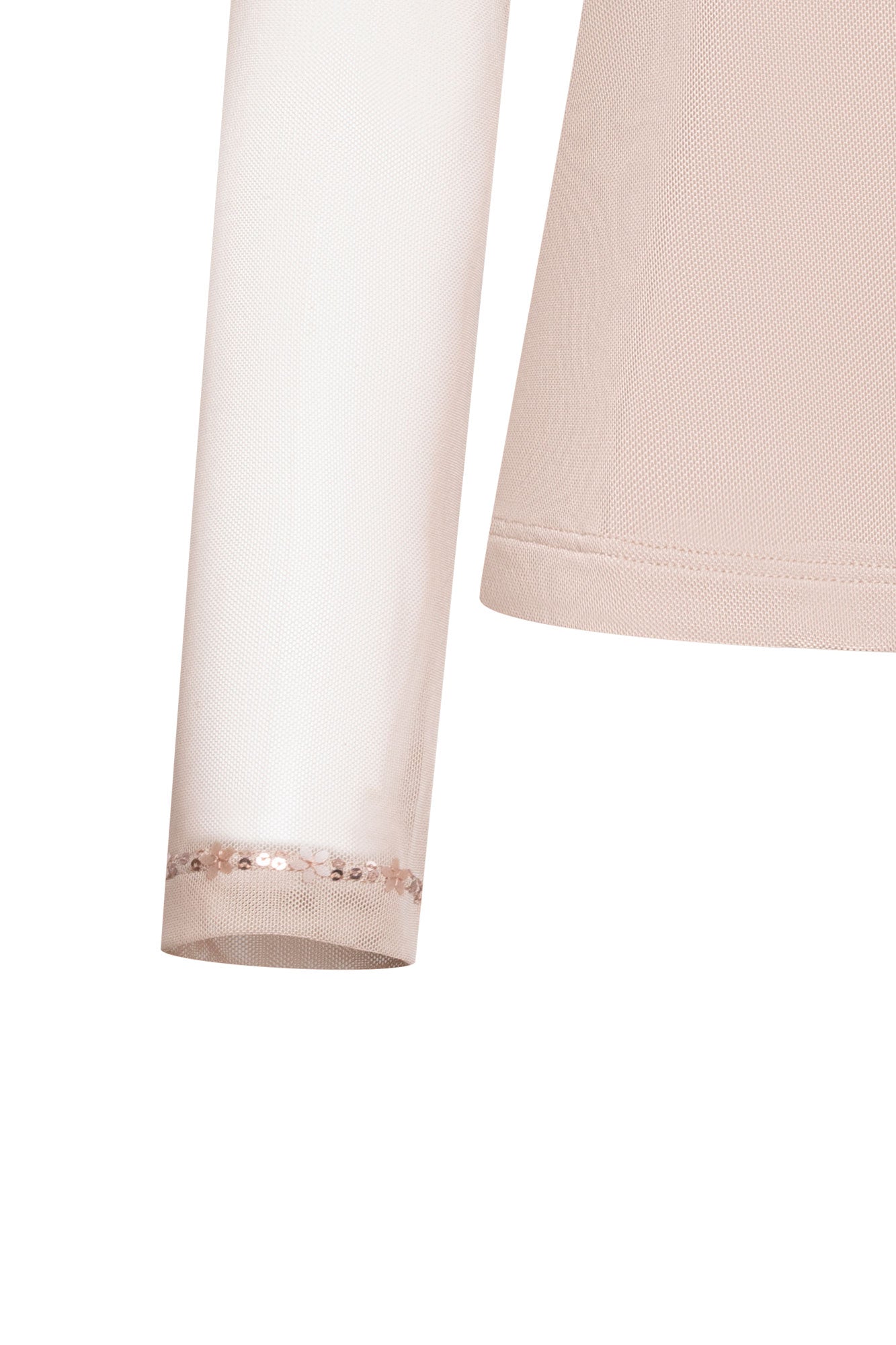 TOP MALLITA CUELLO LENTEJUELA ARENA