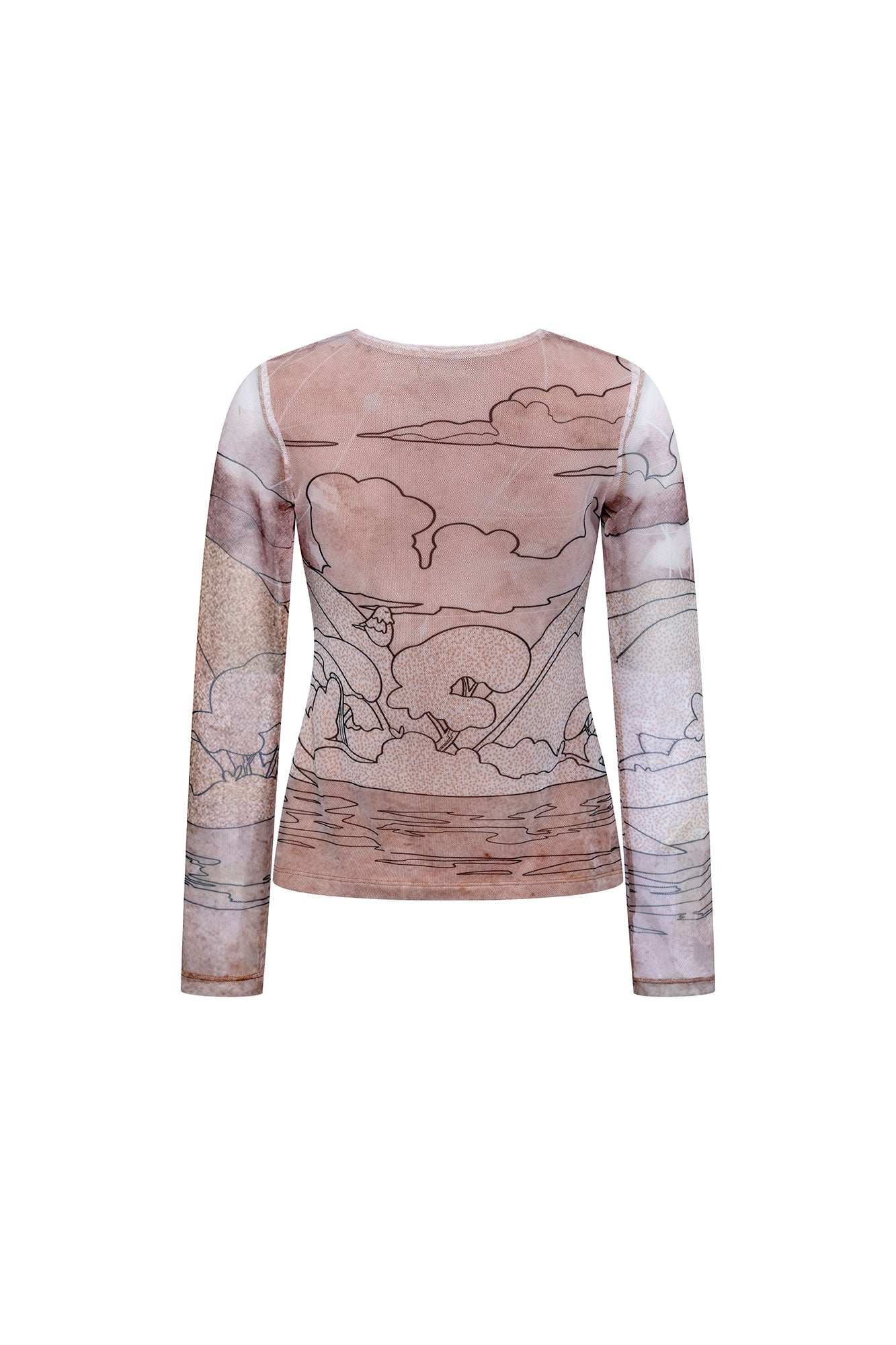 Top Mallita Est. Carlota Ocre