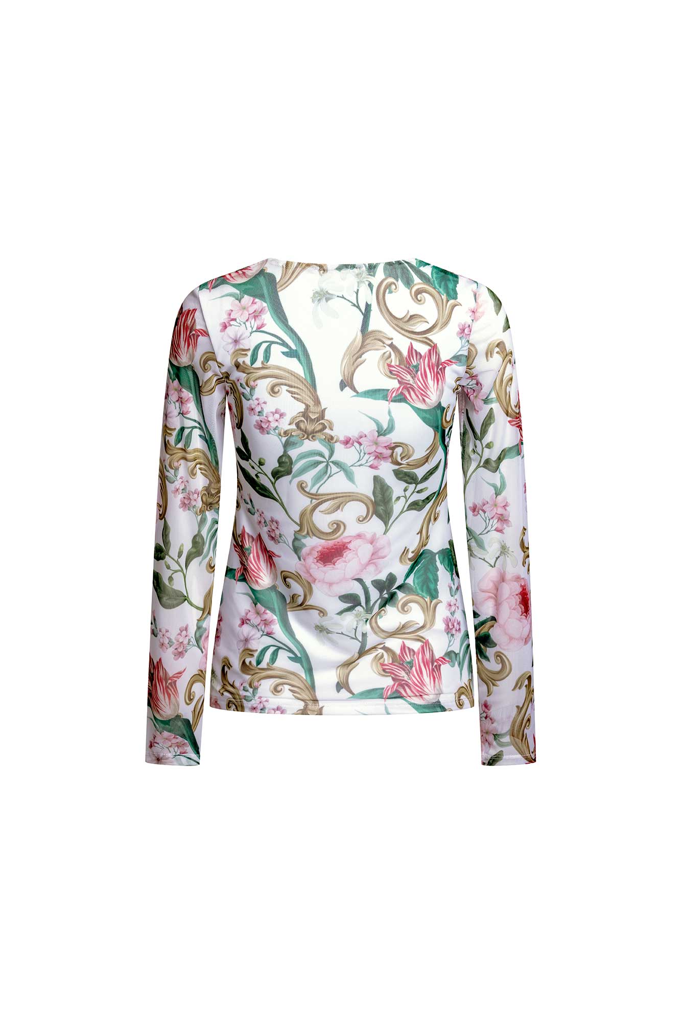 TOP MALLITA EST ROSAS BLANCO