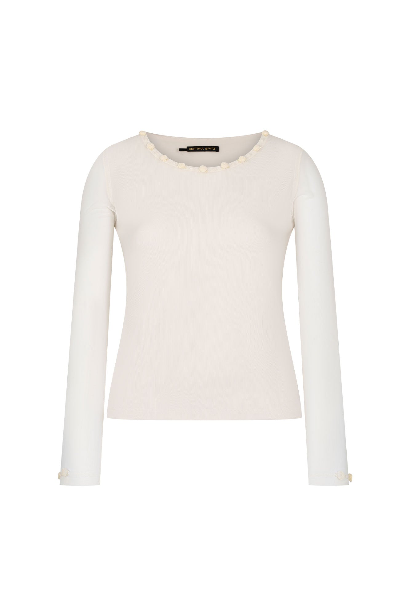 TOP MALLITA ROSAS MARFIL