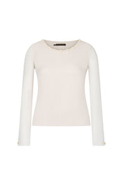 TOP MALLITA ROSAS MARFIL