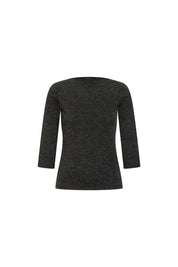 TOP OJAL MANGA 3/4 GRIS