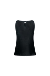 Top Petite Brillos Negro